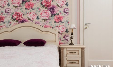 Κρεβατοκάμαρα: Διακοσμητικές ιδέες για τον τοίχο πίσω από το κρεβάτι